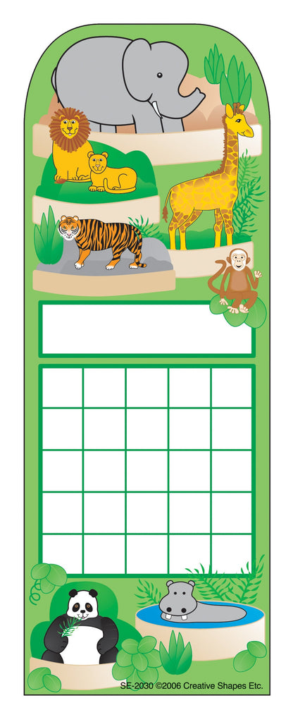 SHAPES ETC. Personal Incentive Chart - Zoo