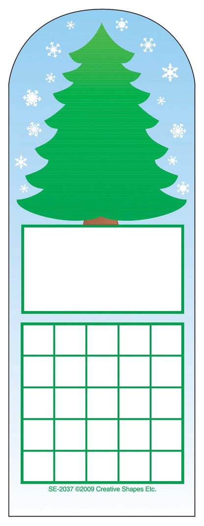 SHAPES ETC. Personal Incentive Chart - Fir Tree