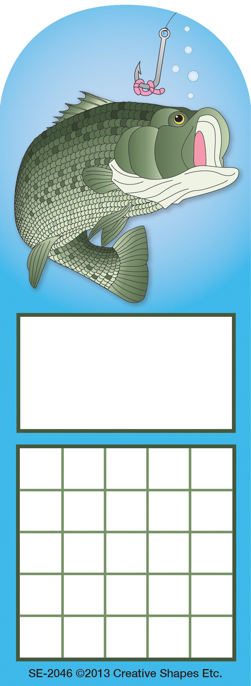 SHAPES ETC. Personal Incentive Chart - Bass