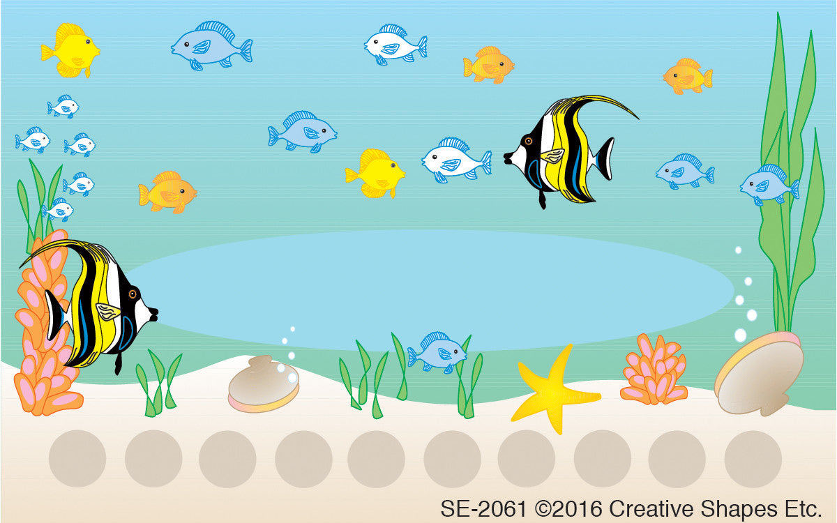 SHAPES ETC. Incentive Punch Cards - Under the Sea