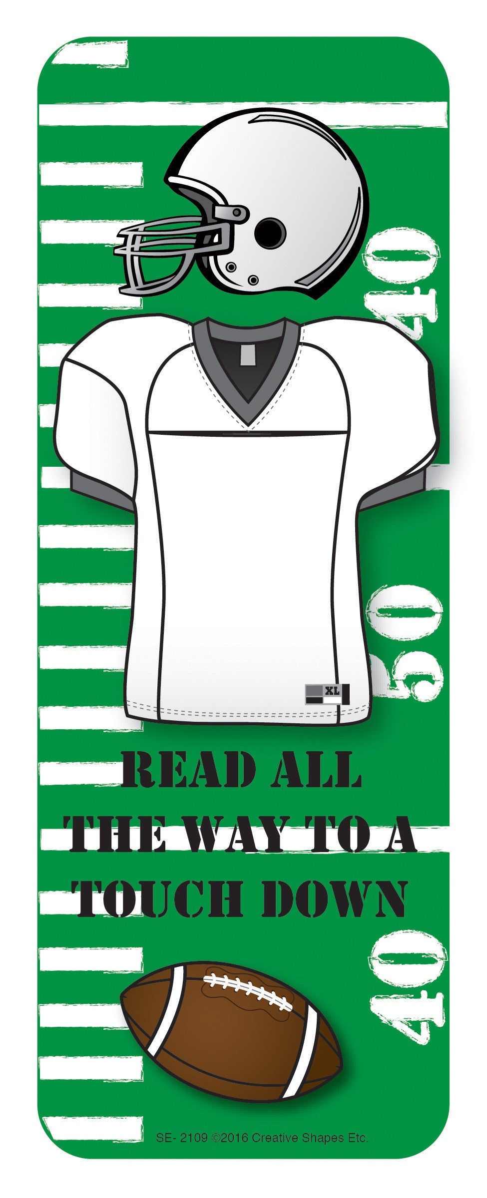 SHAPES ETC. Bookmarks - Football