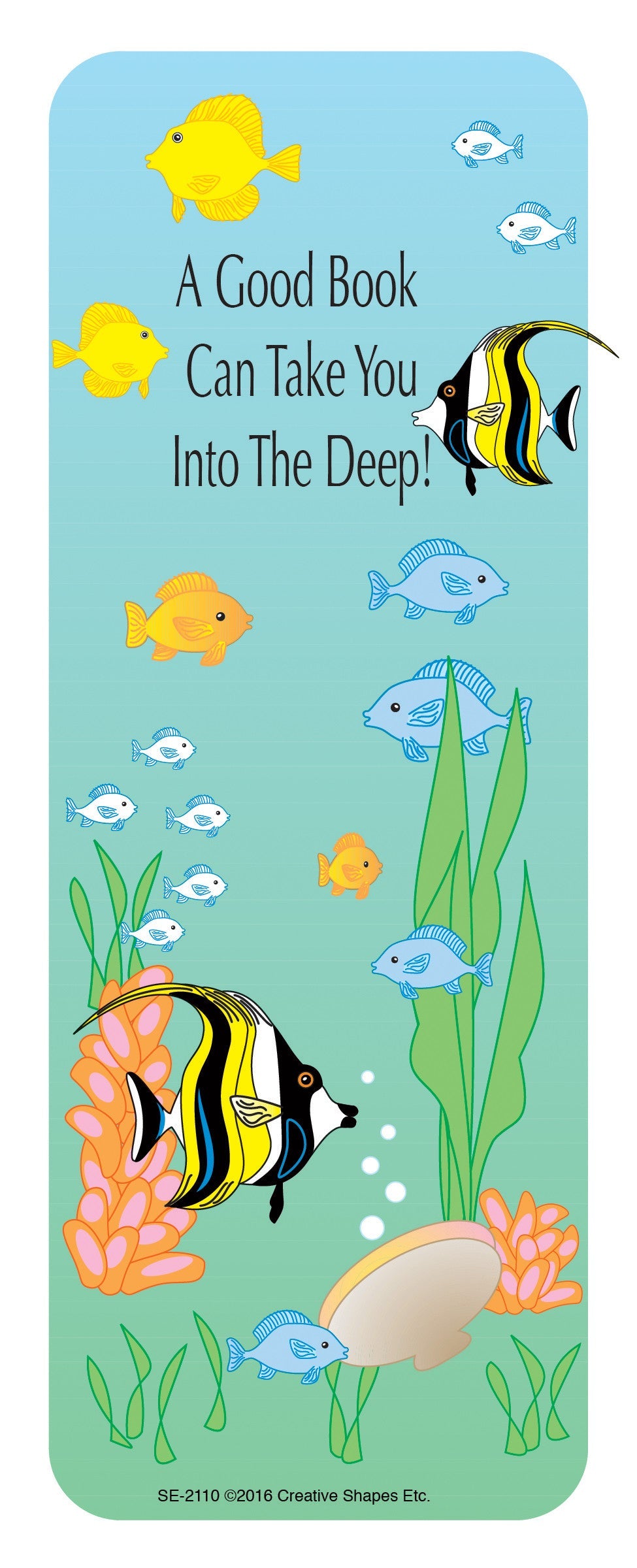 SHAPES ETC. Bookmarks - Into the Deep