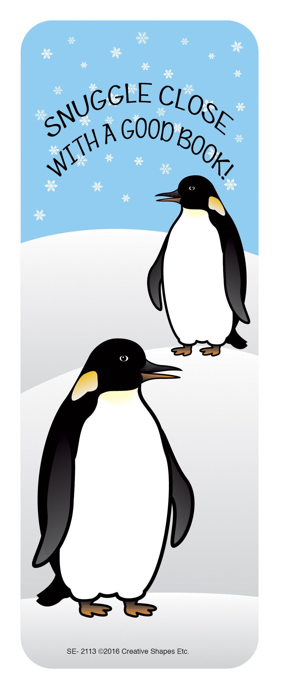 SHAPES ETC. Bookmarks - Penguin