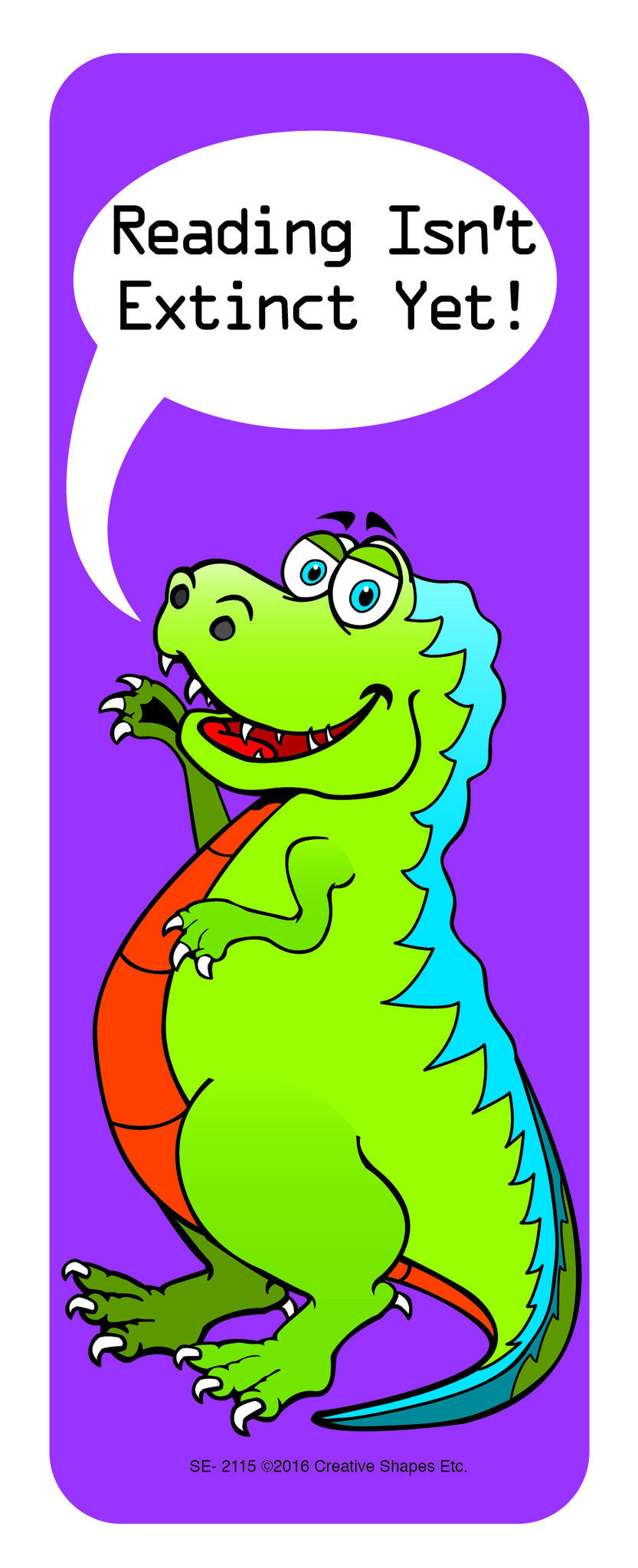 SHAPES ETC. Bookmarks - Jurassic  Dinosaur
