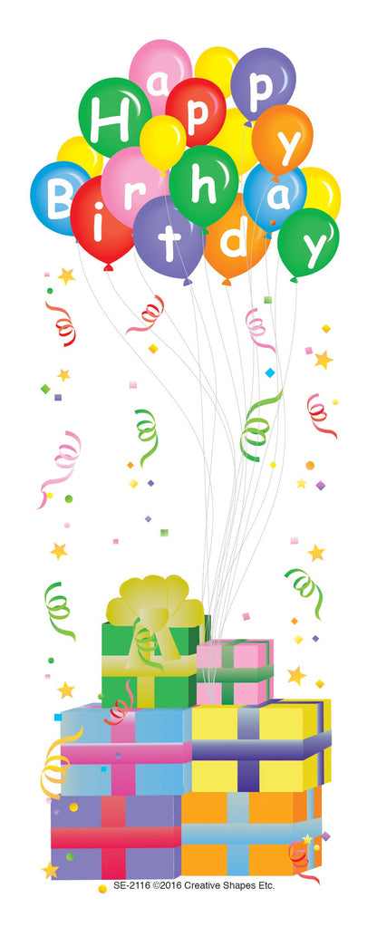SHAPES ETC. Bookmarks - Birthday Celebration