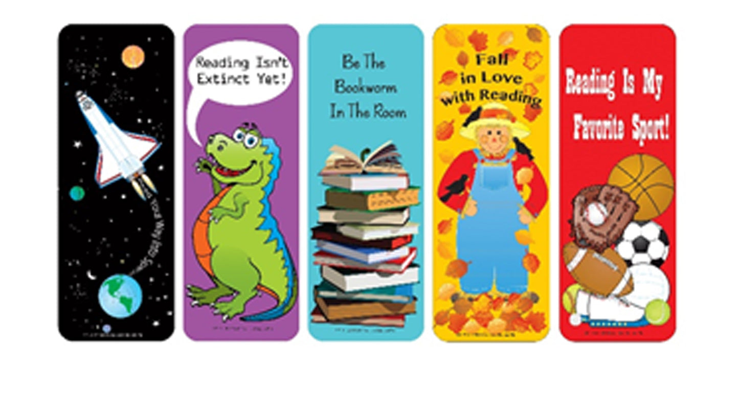 SHAPES ETC. Classroom Reading Bookmark Set