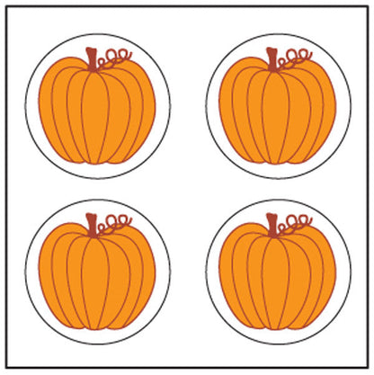 SHAPES ETC. Incentive Stickers - Pumpkin