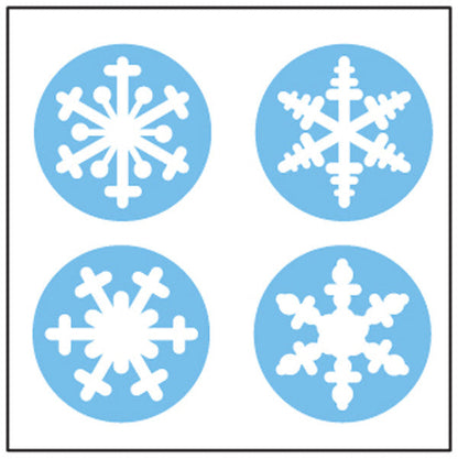 SHAPES ETC. Incentive Stickers - Snowflake