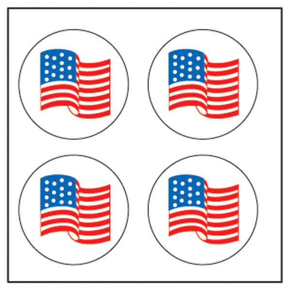 SHAPES ETC. Incentive Stickers - Flag