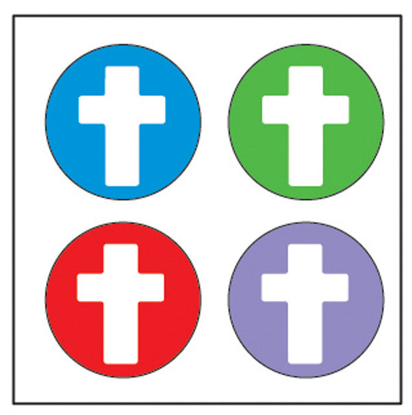 SHAPES ETC. Incentive Stickers - Cross
