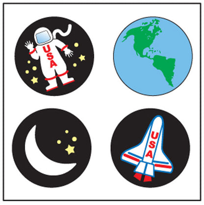 SHAPES ETC. Incentive Stickers - Space