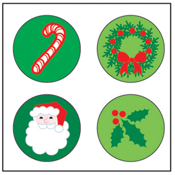 SHAPES ETC. Incentive Stickers - Holly Daze