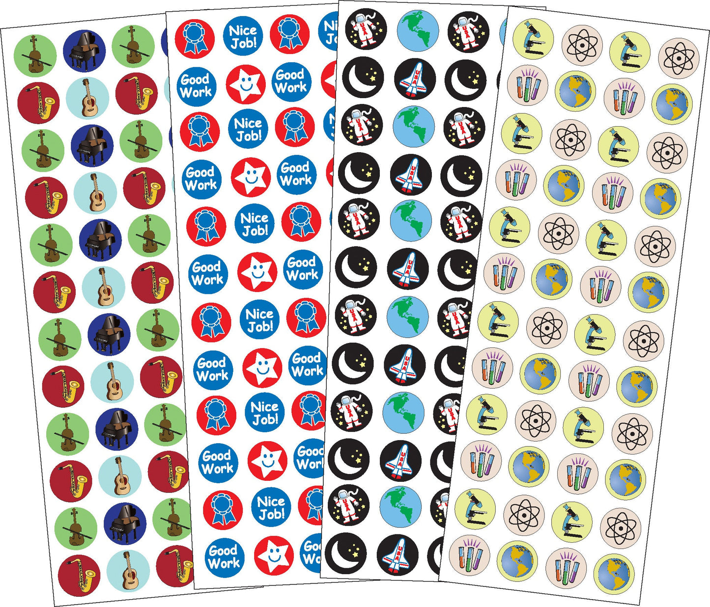 SHAPES ETC. Sticker Set - Classroom