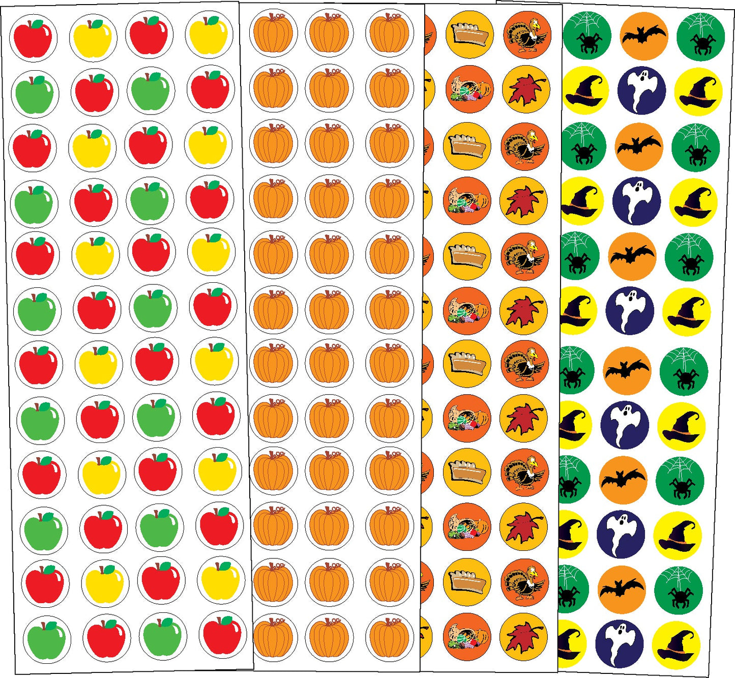 SHAPES ETC.SHAPES ETC. Sticker Set - Fall