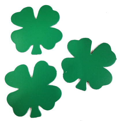 Die-Cut Magnetic - Small Single Color Four Leaf Clover