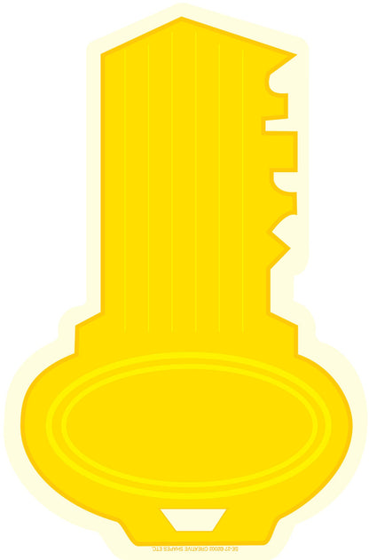 SHAPES ETC. Large Notepad - Key