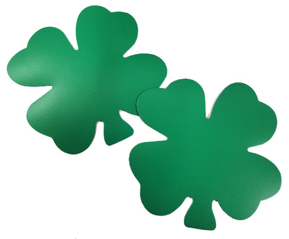 Die-Cut Magnetic - Large Single Color Four Leaf Clover