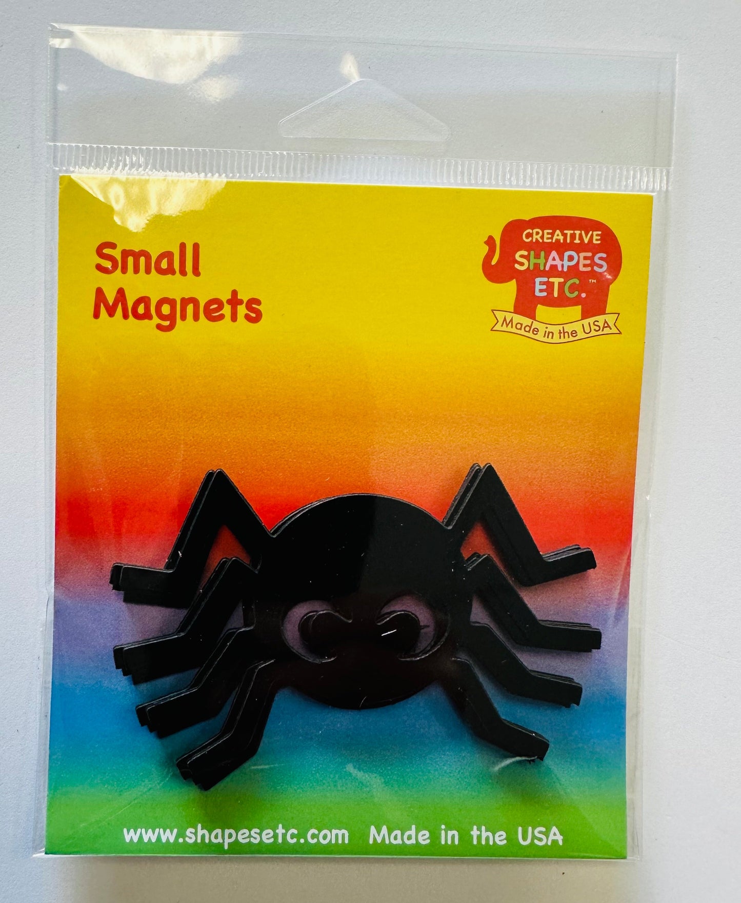 SHAPES ETC. Die-Cut Magnetic - Spider Cut Out Small Single Color