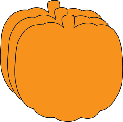 Die-Cut Magnetic - Small Single Color Pumpkin