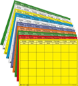 SHAPES ETC. Horizontal Calendar - Set of 10