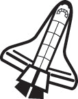 SHAPES ETC. Incentive Stamp - Shuttle