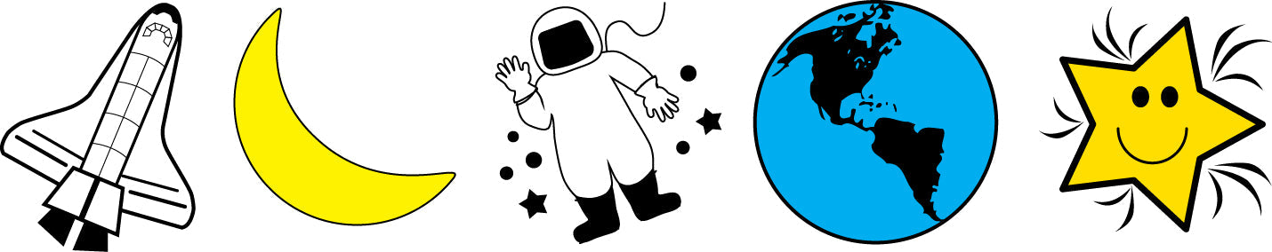 SHAPES ETC. Incentive Stamp - Space Set