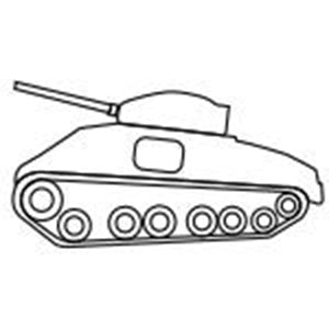 SHAPES ETC. Incentive Stamp - Tank