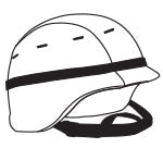SHAPES ETC. Incentive Stamp - Helmet