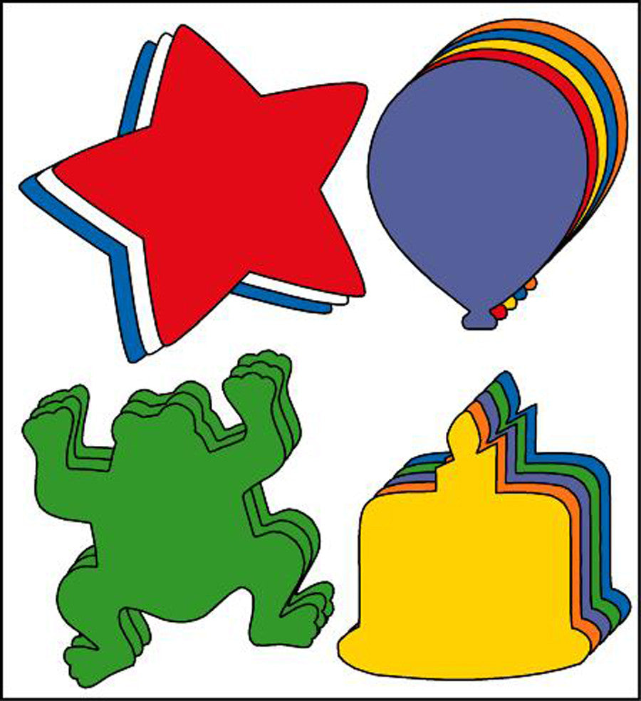 SHAPES ETC. Large Cut-Out Set - Summer