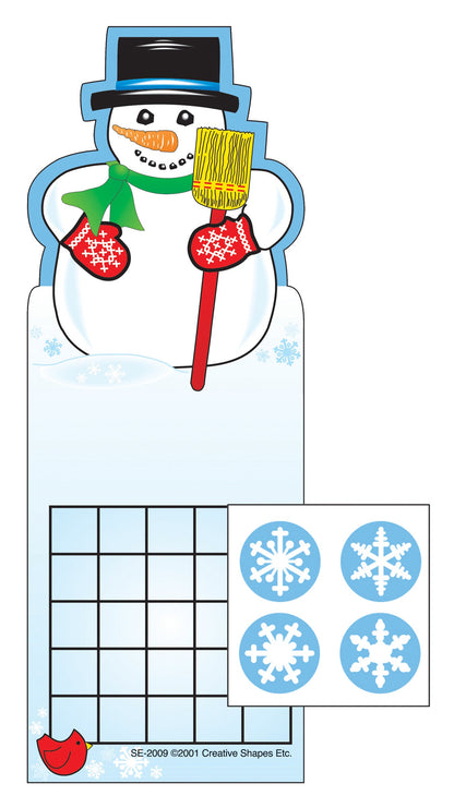 SHAPES ETC. Incentive Sticker Set - Snowman