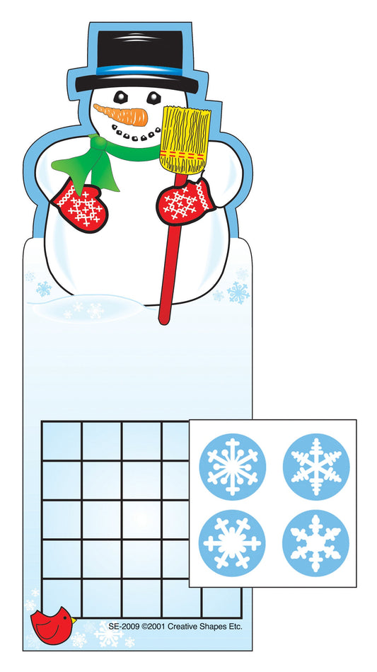 SHAPES ETC. Incentive Sticker Set - Snowman