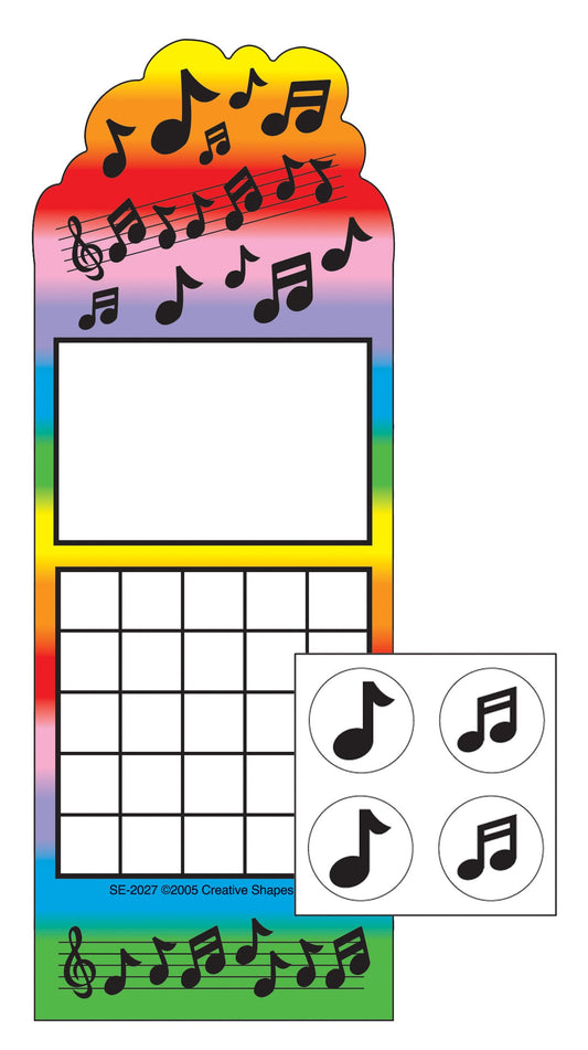 SHAPES ETC. Incentive Sticker Set - Music