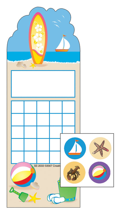 SHAPES ETC. Incentive Sticker Set - Surf's Up