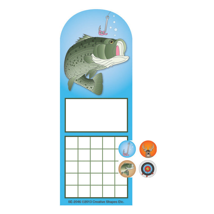 SHAPES ETC. Incentive Sticker Set - Bass