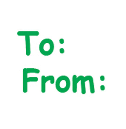 SHAPES ETC. Incentive Stamp - To & From