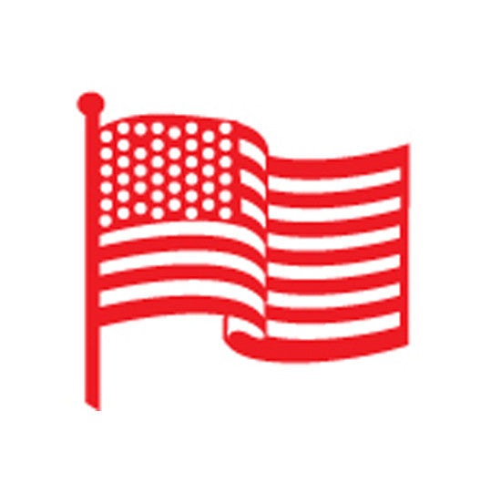 SHAPES ETC. Incentive Stamp - Flag