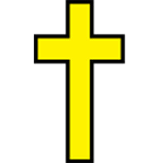 SHAPES ETC.  Incentive Stamp - Cross
