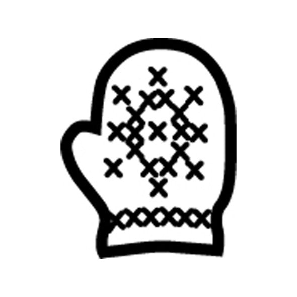 SHAPES ETC.  Incentive Stamp - Mitten