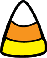 SHAPES ETC.  Incentive Stamp - Candy Corn