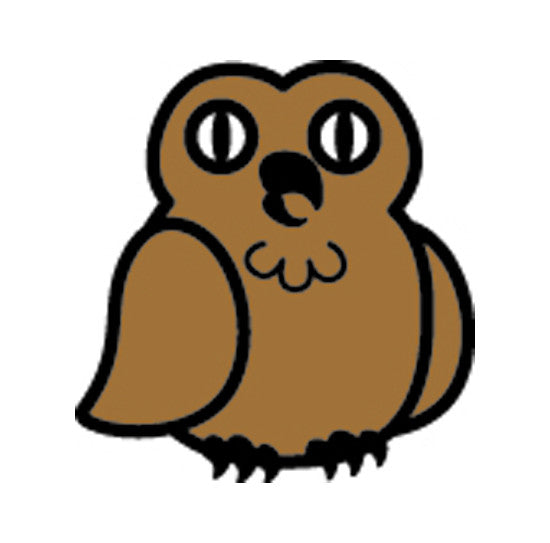 SHAPES ETC.  Incentive Stamp - Owl