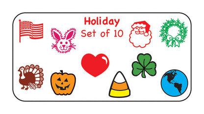 SHAPES ETC.  Incentive Stamp - Holiday Set