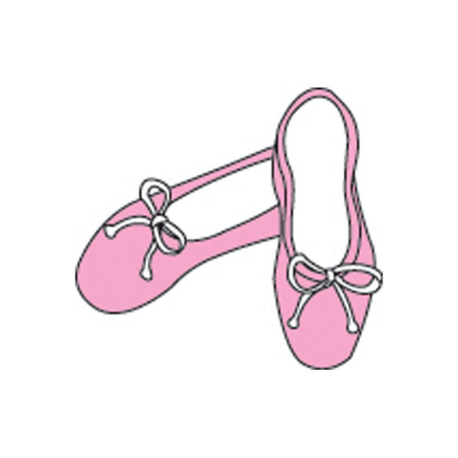 SHAPES ETC.  Incentive Stamp - Ballet Slippers
