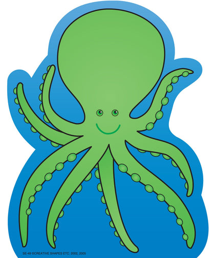 SHAPES ETC.   Notepad - Octopus