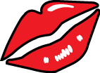 SHAPES ETC.  Incentive Stamp - Kiss