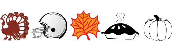 SHAPES ETC. Incentive Stamp - Thanksgiving Set