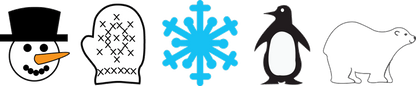 SHAPES ETC. Incentive Stamp - Winter Set