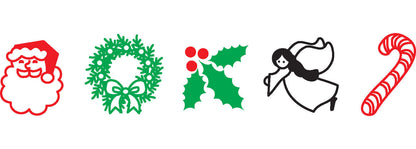SHAPES ETC.  Incentive Stamp - Christmas Set