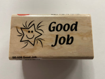 SHAPES ETC.  Teacher's Stamp - Good Job