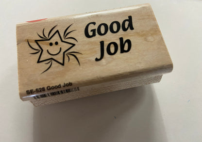 SHAPES ETC.  Teacher's Stamp - Good Job