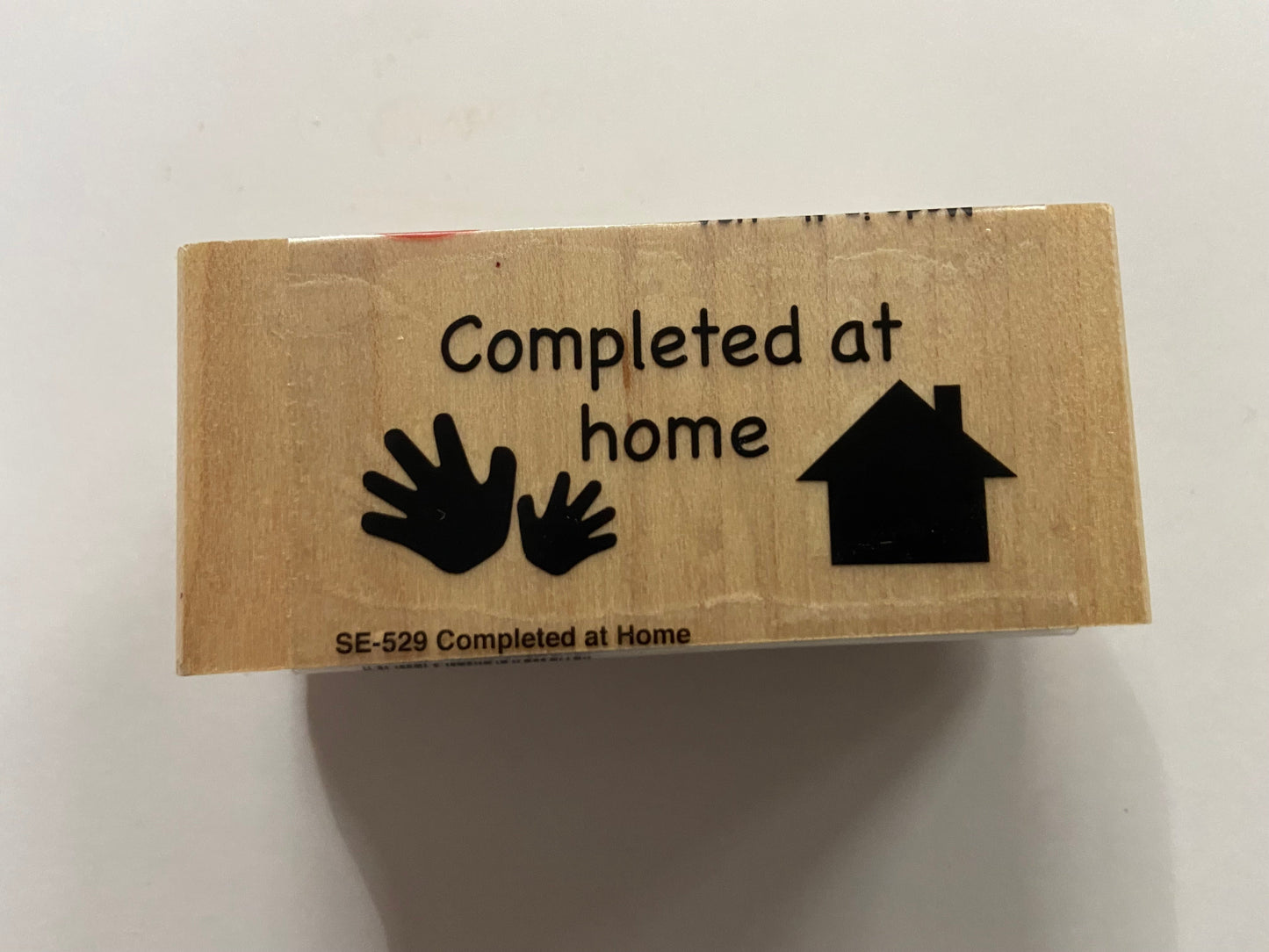 SHAPES ETC. Teacher's Stamp - Completed At Home